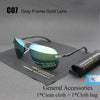 Aluminum Polarized Aviator Sunglasses For Men