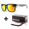 Reflective Coating Square Sun Glasses